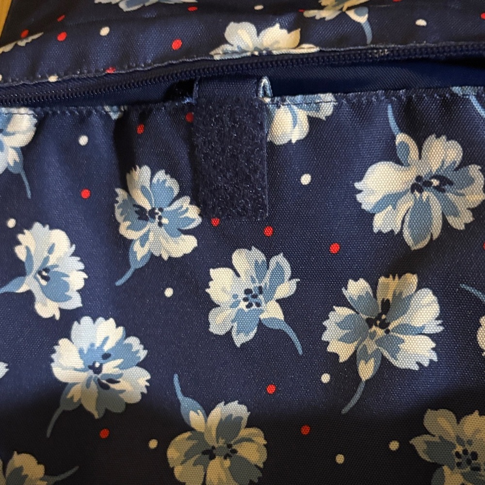 Cath Kidston Navy and White Floral Kids Backpack - Picture 3 of 5